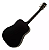 Violão Eletroacústica Cort Standard Ad810e Black Satin - Imagem 2