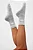Meia Unissex Retrô Cano Alto Grey/White (Cinza) - Alo - Imagem 2