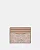 Porta Cartão Coach Slim Id Card Case In Signature Canvas - Prata/Areia/Taupe - Imagem 1
