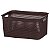 Caixa Rattan 15Lts Marron - Imagem 1