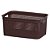 Caixa Naturalle Rattan 7,5 Litros Tabaco - Imagem 1