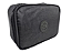 Estojo Box Nylon Escolar Preto Com Divisória - Imagem 1