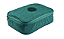 Estojo Box Nylon Escolar Verde Com Divisória - Imagem 2
