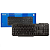 Teclado Com Fio Slim Multimídia Resistente Água Conexão USB Preto - Imagem 1