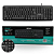 Teclado Usb Padrão Day by Day Preto Letron - Imagem 1