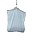 Capa Protetora Vestido Longo Em Microfibra e Visor Organza 150x60cm Offwhite - Imagem 5