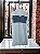 Capa Protetora Vestido Curto Em Microfibra e Visor Organza 125x60cm Offwhite - Imagem 4