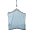 Capa Protetora Vestido Curto Em Microfibra e Visor Organza 125x60cm Offwhite - Imagem 5