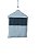 Capa Protetora  Terno Em Microfibra e Visor Organza 100x60cm Offwhite - Imagem 2