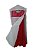 Capa Protetora Vestido longo Em Tnt e Visor Pvc Cristal 150x60cm Branco - Imagem 3