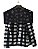 Capa Protetora OmbroTnt e Organza 54x34cm Preto - Imagem 3