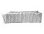 Colmeia Organizadora Gaveta Fitness Matelassê 40x20x10cm Branca - Imagem 2