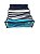 Colmeia Organizadora Gaveta Camiseta Transparente Viés Preto 40x28x10cm - Imagem 4