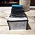 Colmeia Organizadora Gaveta Adulto Transparente Viés Preto 40x14x10cm - Imagem 2