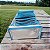 Colmeia Organizadora Gaveta  Fitness Transparente Viés Azul 40x20x10cm - Imagem 2