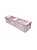 Colmeia Organizadora Gaveta Baby Transparente Viés Rosa 40x10x10cm - Imagem 4