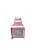 Colmeia Organizadora Gaveta Baby Transparente Viés Rosa 40x10x10cm - Imagem 1