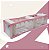 Colmeia Organizadora Gaveta Baby Transparente Viés Rosa 40x10x10cm - Imagem 3