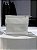 Organizador e Protetor De Bolsa Tnt e Organza 50x35X21cm Branco - Imagem 6
