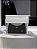 Organizador e Protetor De Bolsa Tnt e Organza 25x15x06cm Branco - Imagem 1