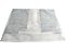 Organizador Jogo Americano Tnt e PVC 56x42cm Branco - Imagem 2