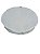 Organizador Jogo Americano Redondo Tnt E Pvc  40x08cm Branco - Imagem 1