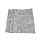 Saquinho Organizador Multiuso Tnt E Pvc Cristal 06 peças 25x25cm Branco - Imagem 1