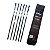 Kit Mini Espetos Para Churrasco Aço Inox 45cm 6pçs - Imagem 5