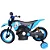 Mini moto cross eletrica azul 6 V - importway - Imagem 1