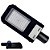 Luminária LED pública 50W preta SMD com sensor fotocélula 6500K IP65. - Imagem 1