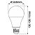 Lâmpada Led Bulbo A60 9W 3000K E27 Bivolt 1007R - Galaxy Led. - Imagem 3
