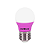 Lâmpada super led bolinha S30 3w bivolt rosa ourolux. - Imagem 4