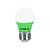 Lâmpada super led bolinha S30 3w bivolt verde ourolux. - Imagem 3