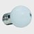 Lâmpada led bolinha G45 3w decorativa branco quente E27 127v Galaxy. - Imagem 5
