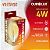 Filamento Superled Globo G125 4W bivolt 2400K. - Imagem 3