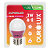 Lâmpada Superled S30 Colors 3W Bivolt Rosa. - Imagem 1