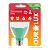 Lâmpada Superled PAR20 6W bivolt 30º Verde IP66. - Imagem 1