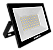 Superled Projetor Slim 50W SMD Preto 4.000 lúmens 6500K IP65 bivolt. - Imagem 1