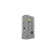 Luminária de mesa Aramis com entrada USB 40X21cm aço branco fosco. - Imagem 2