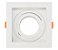 Spot de embutir recuado quadrado PAR20 13X13X4,35cm policarbonato branco. - Imagem 1