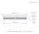 Perfil de embutir LED Archi linear 2 metros IRC 93 2700K 10W 24V alumínio branco. - Imagem 2