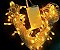 Pisca de Natal 100 Leds Amarelo 8 Funções 10 Metros fio transparente 127V. - Imagem 2