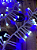 Pisca Festão 400 LEDS bolinha branco e azul bivolt 3 metros IP65 com memória. - Imagem 2