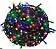 Pisca 400 LEDS bolinha Colorido 9 funções bivolt 12 metros IP65 com memória. - Imagem 1