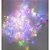 Cortina com 224 LEDs Colorido fio de Fada com estrela na ponta 3m x 1,2m bivolt. - Imagem 3