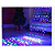 Cortina com 192 LEDs Colorido função cachoeira fio de Fada PVC 3m x 1,1m bivolt. - Imagem 1