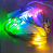 Cascata com 147 LEDs Colorido 8 funções fio de Fada PVC 3 metros bivolt tomada macho e fêmea. - Imagem 3
