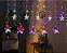 Cascata com 95 LEDs estrelas com figuras natalinas sortidas 220V. - Imagem 1