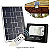 Refletor LED solar com controle 400w auto recarregável 3000K IP67. - Imagem 2
