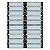 Refletor Industrial holofote modular LED 1000W 4000K IP67. - Imagem 1
